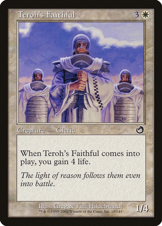 Image for Teroh's Faithful (18) (Torment) - Magic: The Gathering
