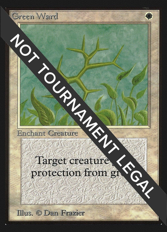 Image for Green Ward (IE) (International Edition) - Magic: The Gathering