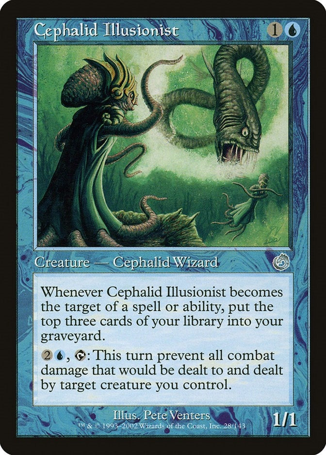 Image for Cephalid Illusionist (28) (Torment) - Magic: The Gathering