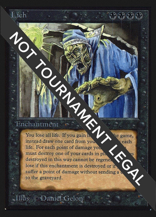 Image for Lich (IE) (International Edition) - Magic: The Gathering