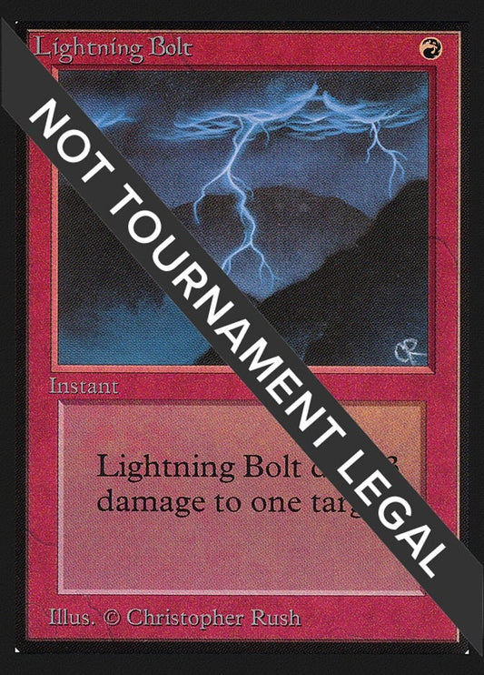 Image for Lightning Bolt (IE) (International Edition) - Magic: The Gathering
