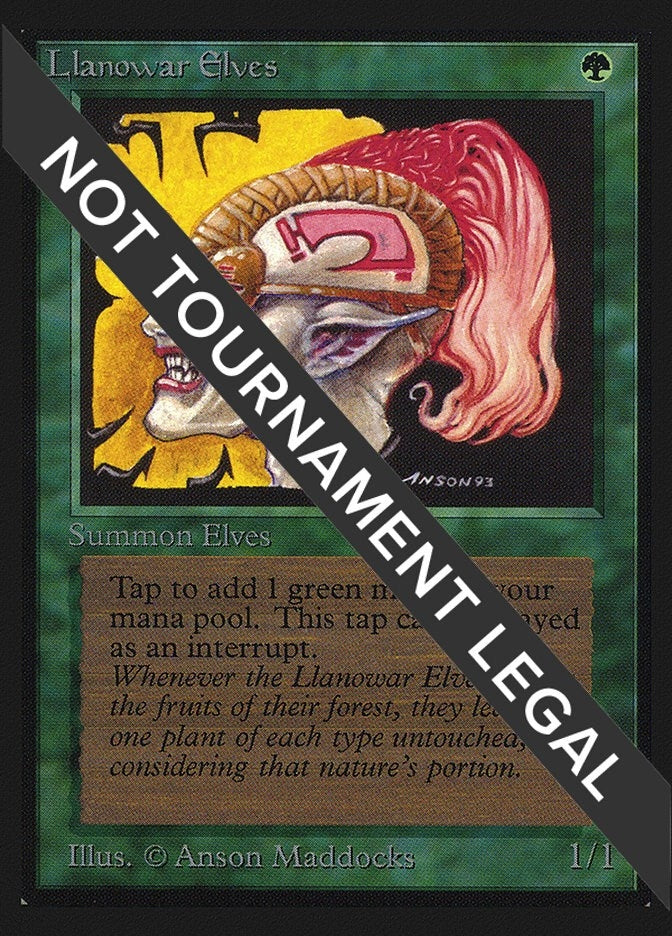 Image for Llanowar Elves (IE) (International Edition) - Magic: The Gathering
