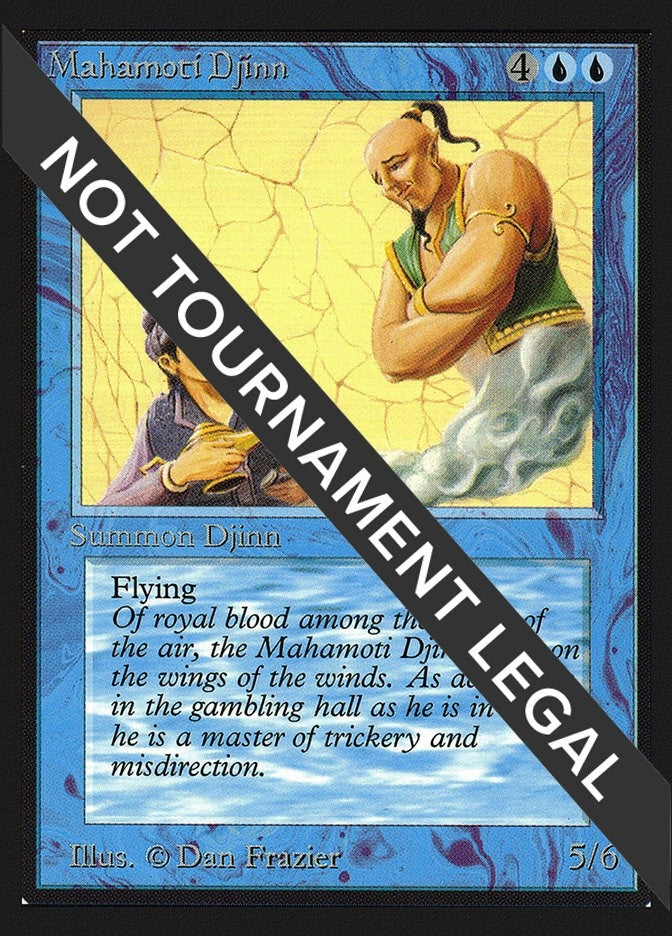 Image for Mahamoti Djinn (IE) (International Edition) - Magic: The Gathering