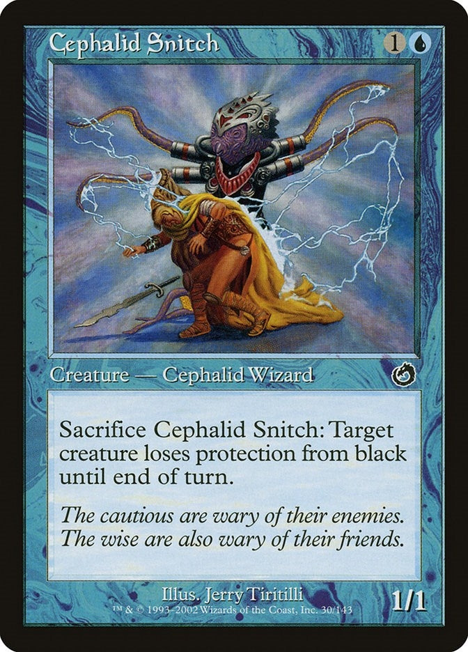 Image for Cephalid Snitch (30) (Torment) - Magic: The Gathering