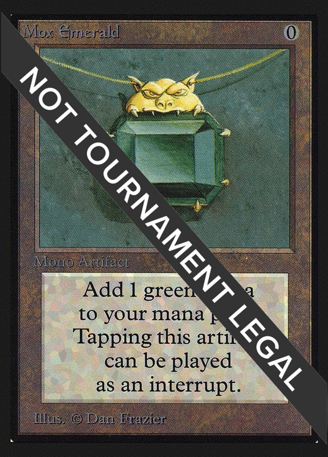Image for Mox Emerald (IE) (International Edition) - Magic: The Gathering