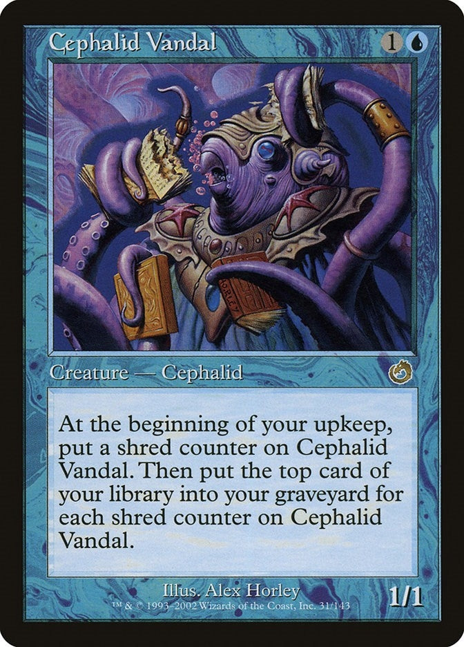 Image for Cephalid Vandal (31) (Torment) - Magic: The Gathering