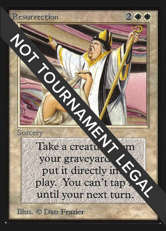 Image for Resurrection (IE) (International Edition) - Magic: The Gathering