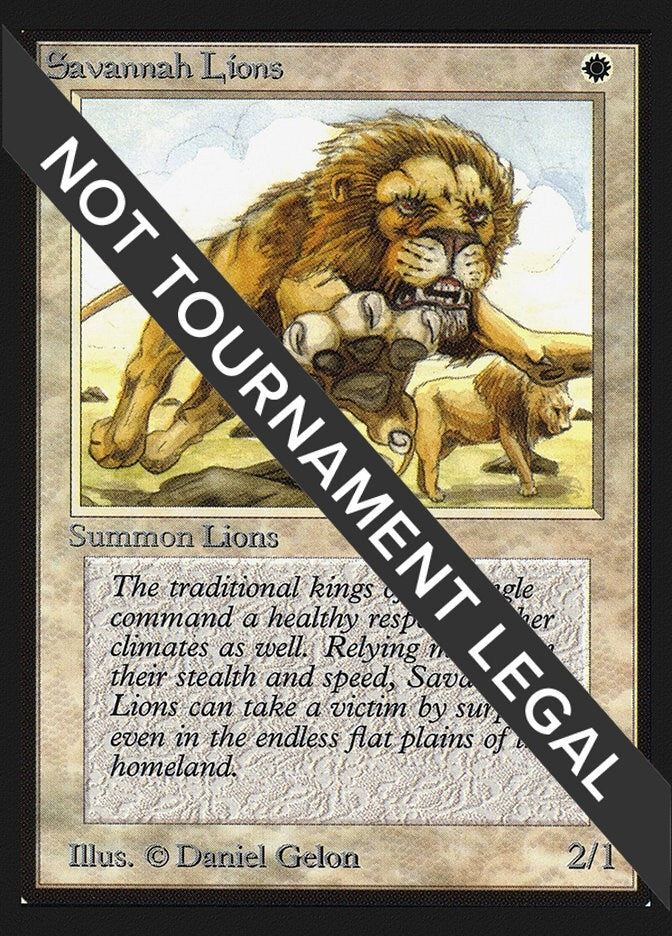 Image for Savannah Lions (IE) (International Edition) - Magic: The Gathering