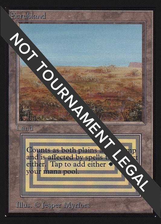 Image for Scrubland (IE) (International Edition) - Magic: The Gathering