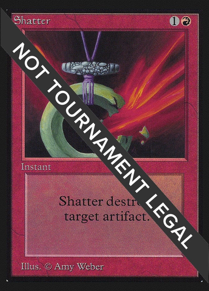 Image for Shatter (IE) (International Edition) - Magic: The Gathering