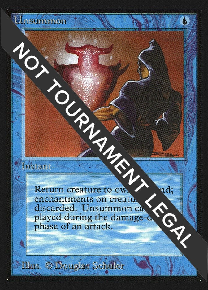 Image for Unsummon (IE) (International Edition) - Magic: The Gathering