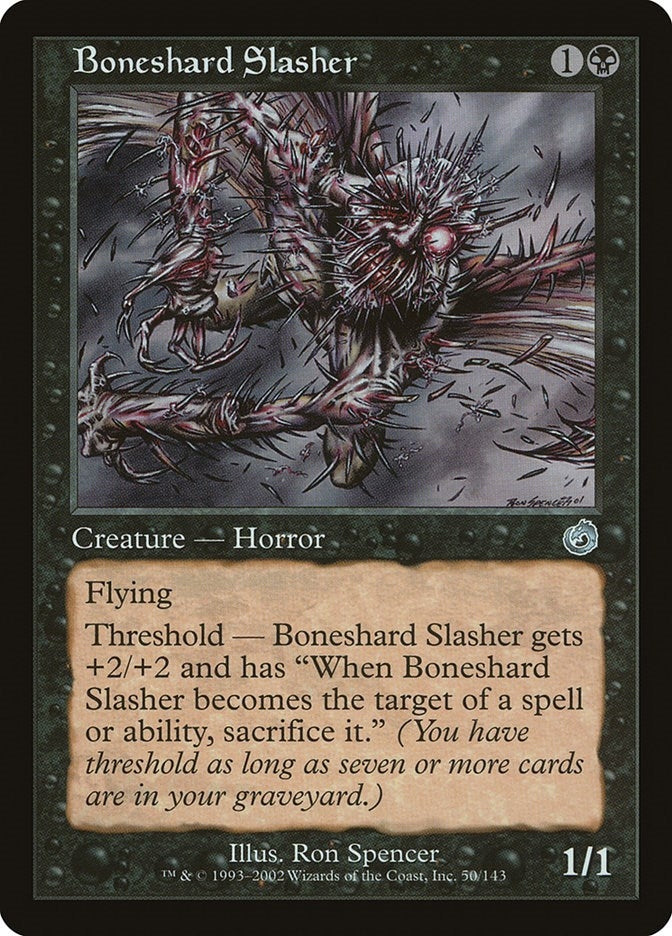 Image for Boneshard Slasher (50) (Torment) - Magic: The Gathering