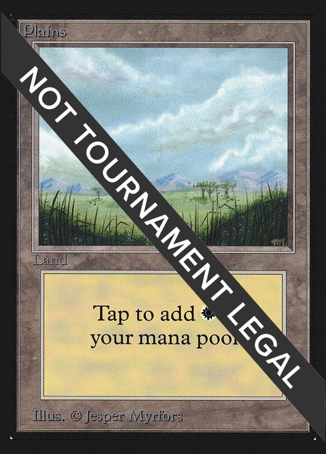 Image for Plains (B) (IE) (290) (International Edition) - Magic: The Gathering