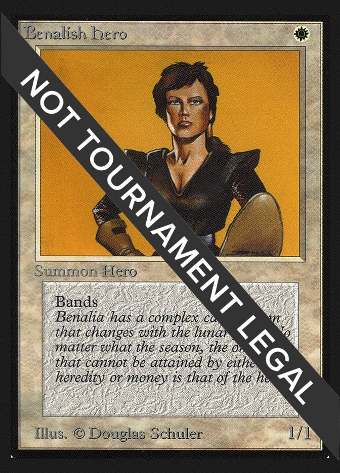 Image for Benalish Hero (CE) (Collector's Edition) - Magic: The Gathering