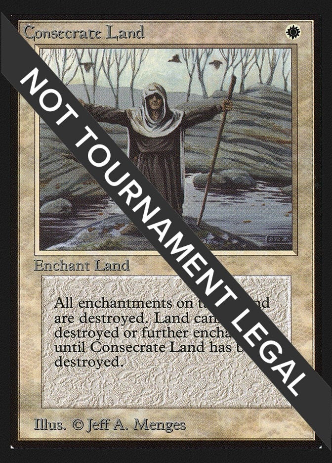 Image for Consecrate Land (CE) (Collector's Edition) - Magic: The Gathering