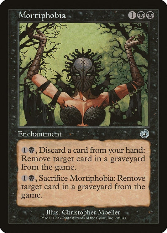 Image for Mortiphobia (72) (Torment) - Magic: The Gathering