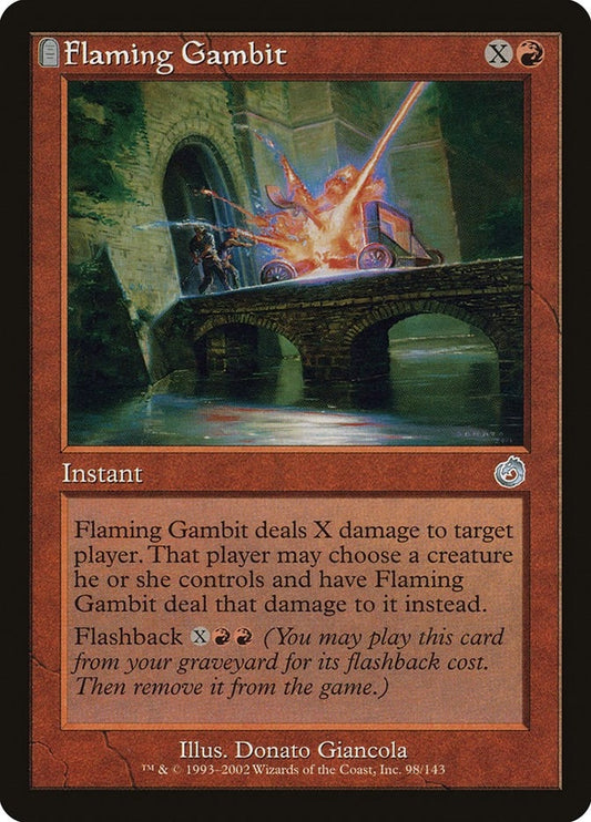 Image for Flaming Gambit (98) (Torment) - Magic: The Gathering
