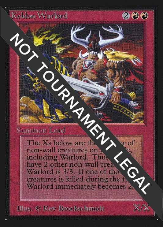 Image for Keldon Warlord (CE) (Collector's Edition) - Magic: The Gathering