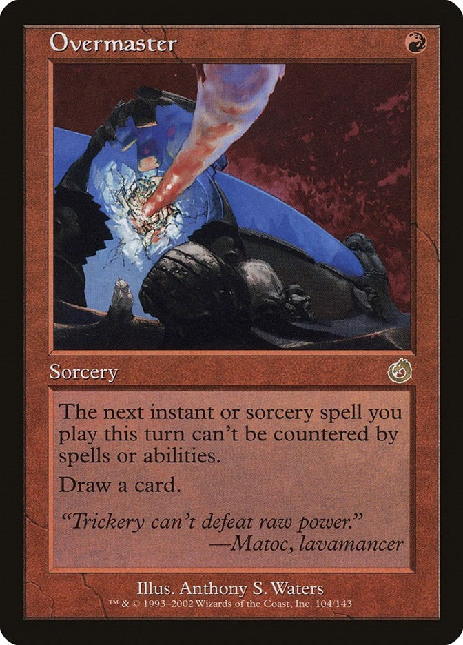 Image for Overmaster (104) (Torment) - Magic: The Gathering