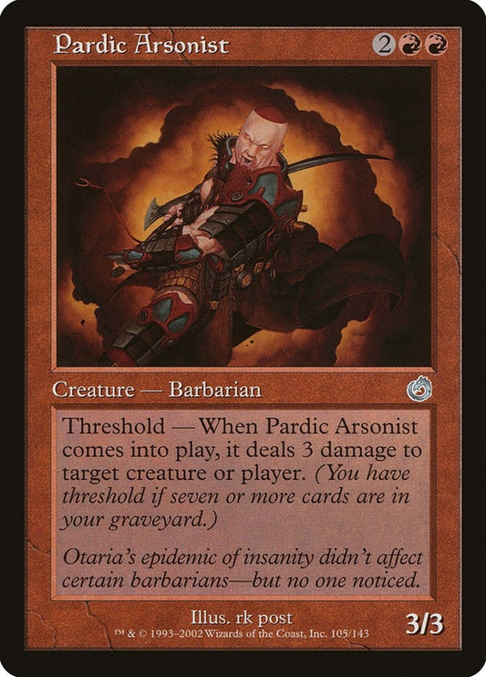 Image for Pardic Arsonist (105) (Torment) - Magic: The Gathering