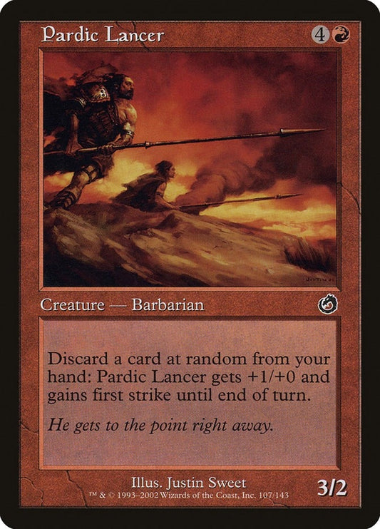 Image for Pardic Lancer (107) (Torment) - Magic: The Gathering