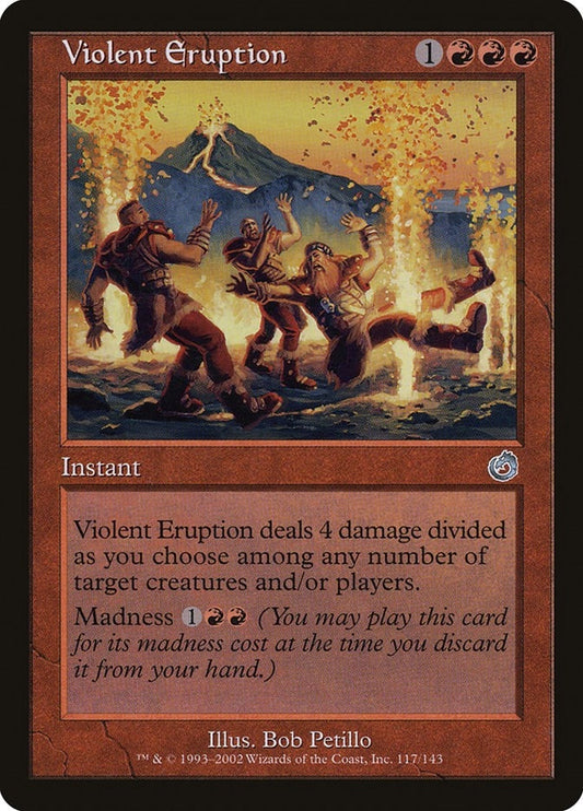 Image for Violent Eruption (117) (Torment) - Magic: The Gathering