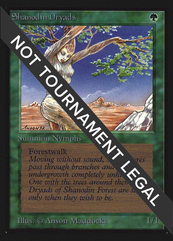 Image for Shanodin Dryads (CE) (Collector's Edition) - Magic: The Gathering