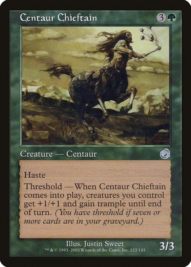 Image for Centaur Chieftain (122) (Torment) - Magic: The Gathering