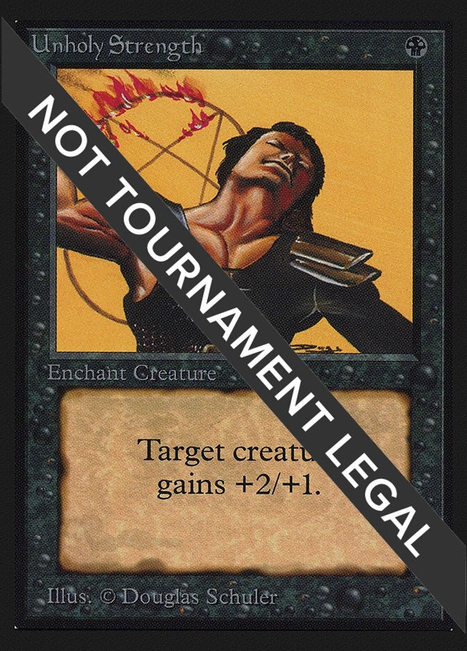Image for Unholy Strength (CE) (Collector's Edition) - Magic: The Gathering