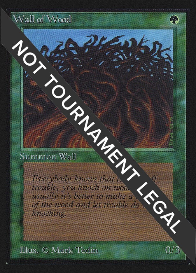Image for Wall of Wood (CE) (Collector's Edition) - Magic: The Gathering