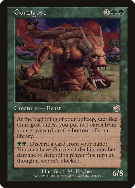 Image for Gurzigost (126) (Torment) - Magic: The Gathering