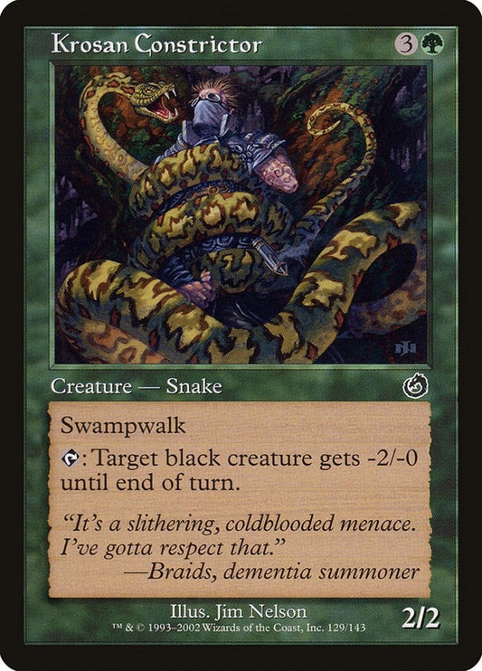 Image for Krosan Constrictor (129) (Torment) - Magic: The Gathering