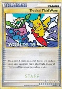 Image for Tropical Tidal Wave - HGSS18 (Worlds 10) [Staff] (HGSS18) (HGSS Promos) - Pokemon