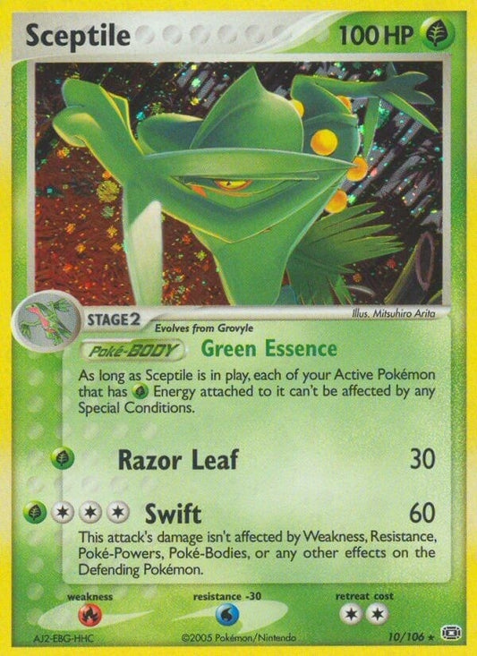 Image for Sceptile (10/106) (Emerald) - Pokemon