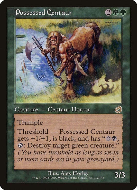 Image for Possessed Centaur (137) (Torment) - Magic: The Gathering