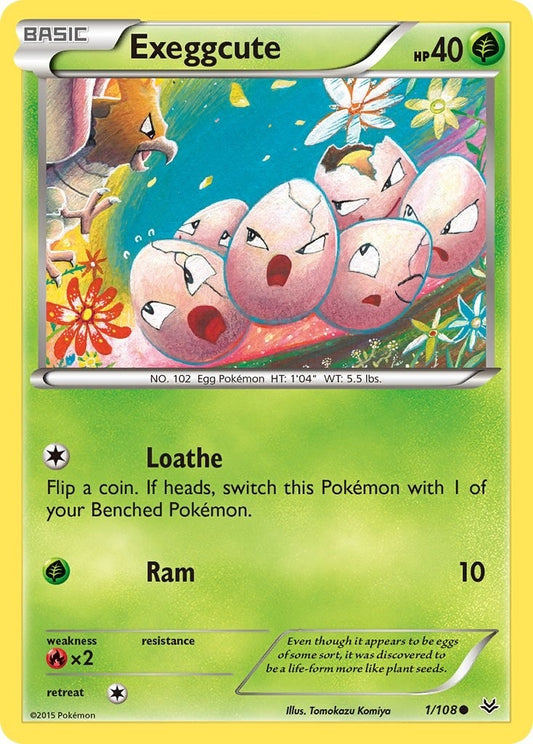 Image for Exeggcute (1/108) (XY - Roaring Skies) - Pokemon