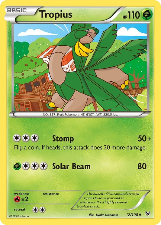 Image for Tropius (12/108) (XY - Roaring Skies) - Pokemon