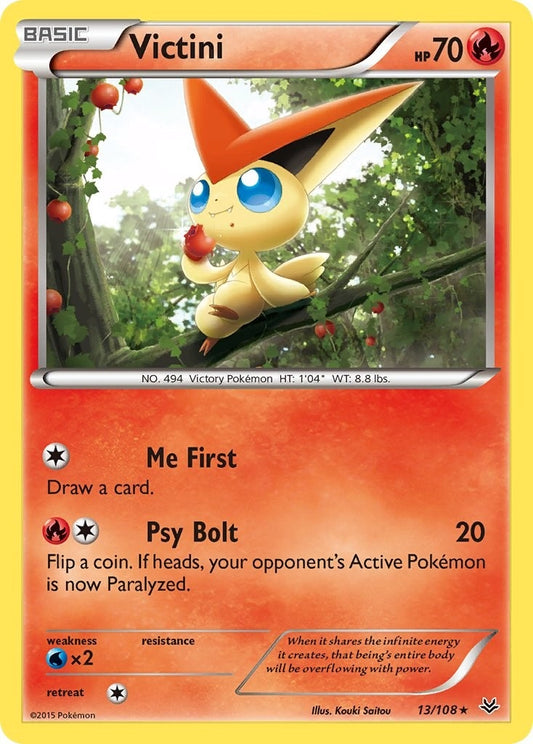 Image for Victini (13/108) (XY - Roaring Skies) - Pokemon