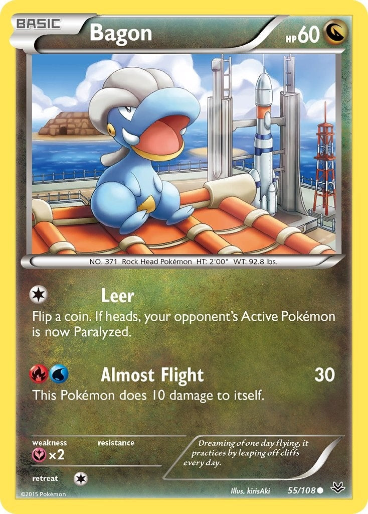 Image for Bagon (55) (55/108) (XY - Roaring Skies) - Pokemon