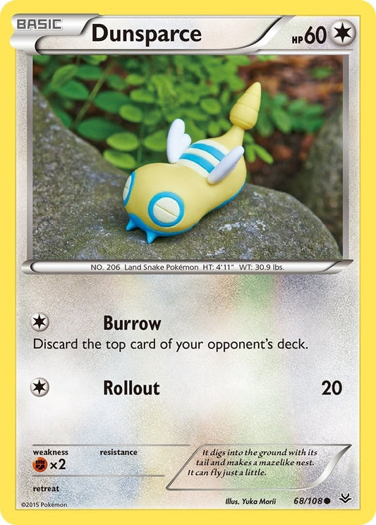 Image for Dunsparce (68/108) (XY - Roaring Skies) - Pokemon
