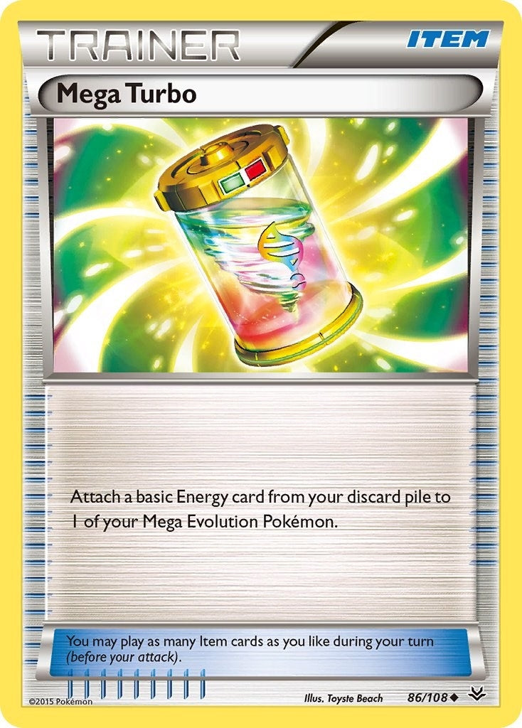 Image for Mega Turbo (86/108) (XY - Roaring Skies) - Pokemon
