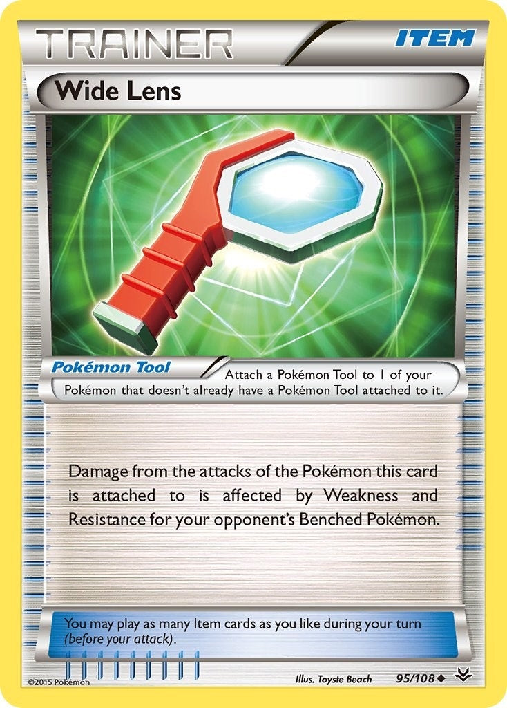 Image for Wide Lens (95/108) (XY - Roaring Skies) - Pokemon