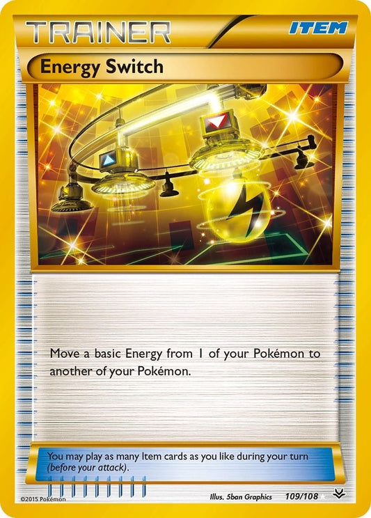 Image for Energy Switch (109/108) (XY - Roaring Skies) - Pokemon
