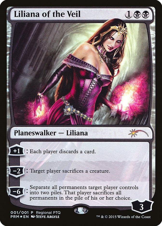 Image for Liliana of the Veil (1) (Pro Tour Promos) - Magic: The Gathering