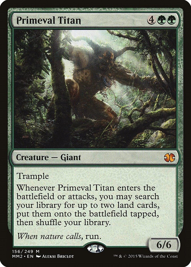 Image for Primeval Titan (156) (Modern Masters 2015) - Magic: The Gathering