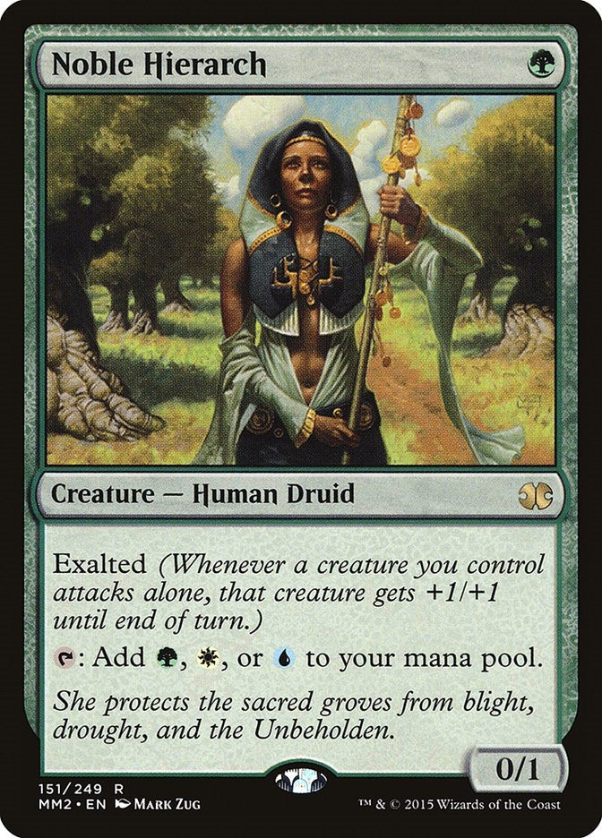 Image for Noble Hierarch (151) (Modern Masters 2015) - Magic: The Gathering
