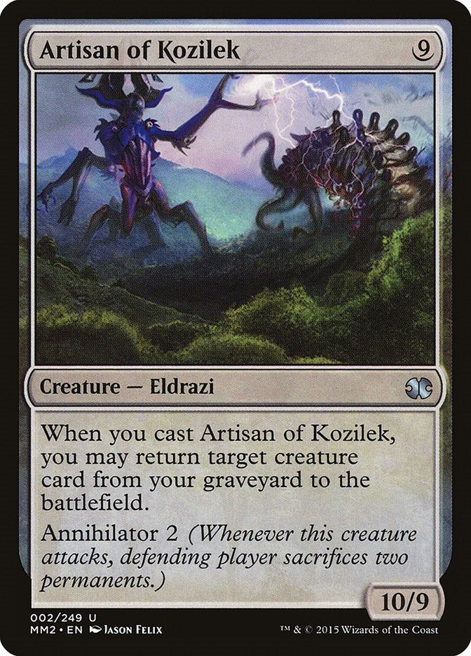 Image for Artisan of Kozilek (2) (Modern Masters 2015) - Magic: The Gathering