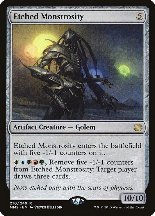 Image for Etched Monstrosity (210) (Modern Masters 2015) - Magic: The Gathering