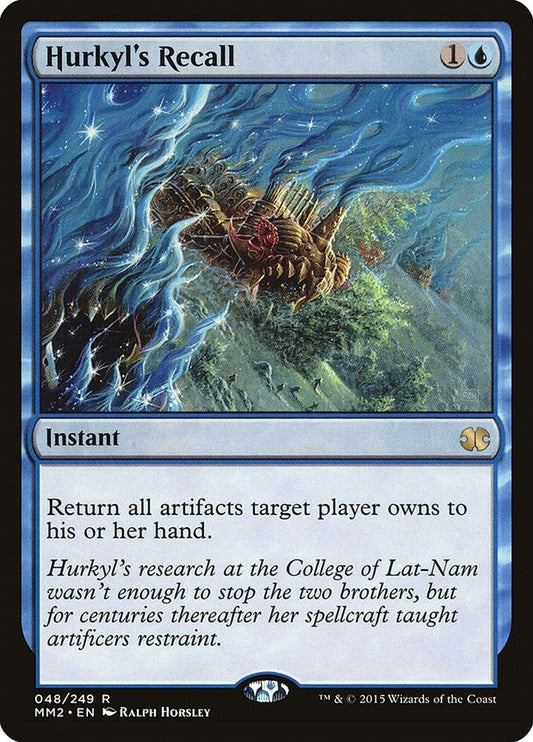 Image for Hurkyl's Recall (48) (Modern Masters 2015) - Magic: The Gathering