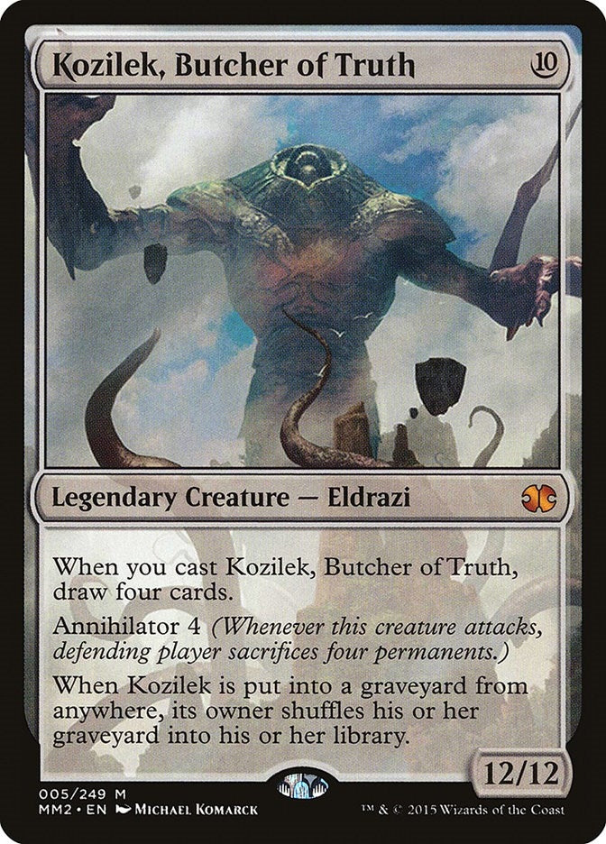 Image for Kozilek, Butcher of Truth (5) (Modern Masters 2015) - Magic: The Gathering